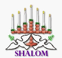 Shalom Menorah